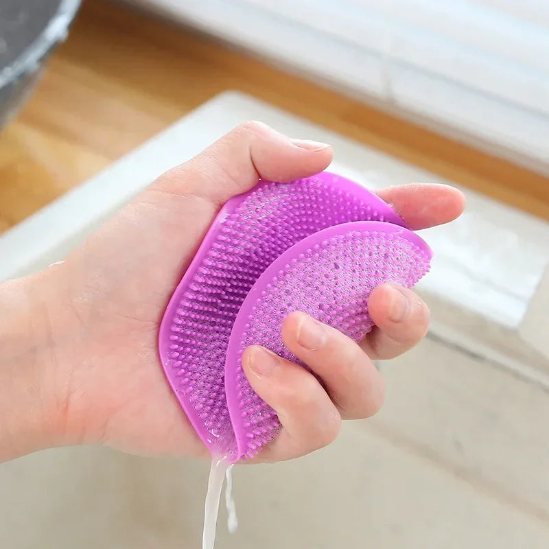 CleanFlex – Silikon-Spülbürste & Multifunktionales Küchenschrubber-Pad
