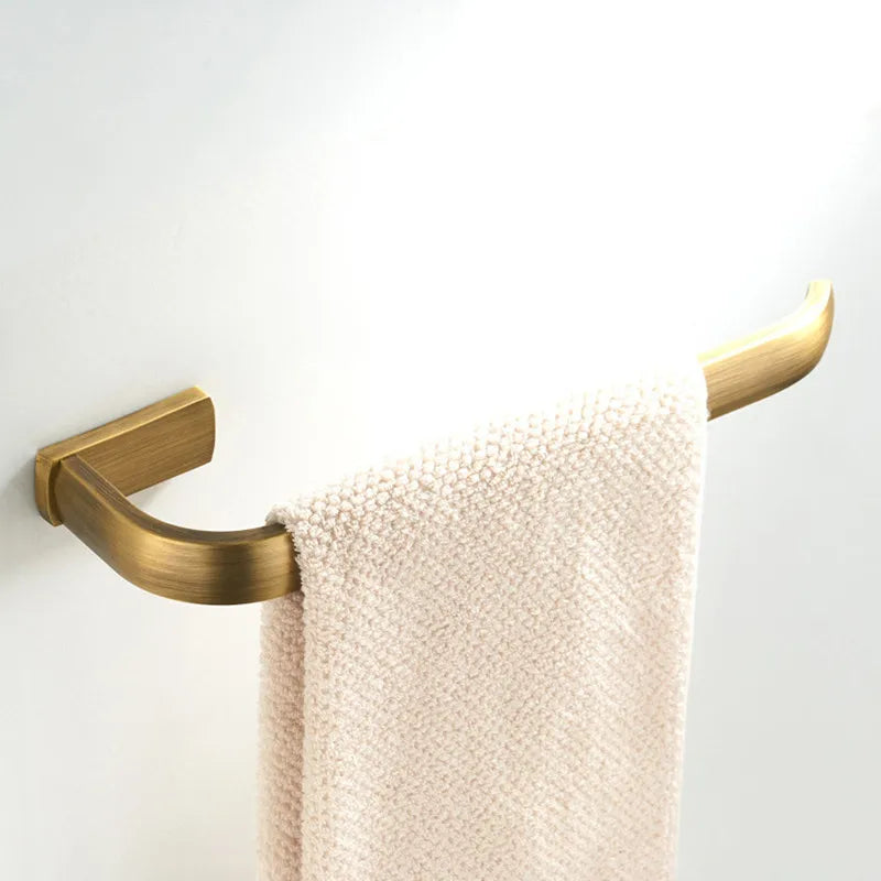 VintageLux Antik Messing Badzubehör Set