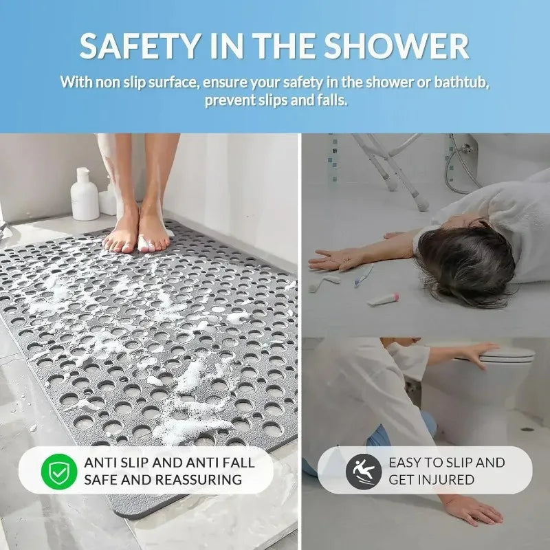 HydroSafe Quadratische Rutschfeste Duschmatte