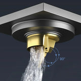 AquaShield Quadratischer Edelstahl-Bodenablauf