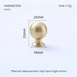 Aurivon LuxeGrip Möbelgriff aus Vollmessing