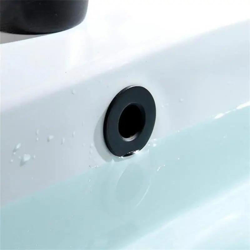 LuxDrain RingCover – Messing-Überlaufring für Waschbecken