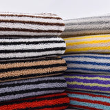 LambSoft Stripe Jacquard Lammfleece Stoff – Weiches Premium-Textil für Kinderkleidung & DIY