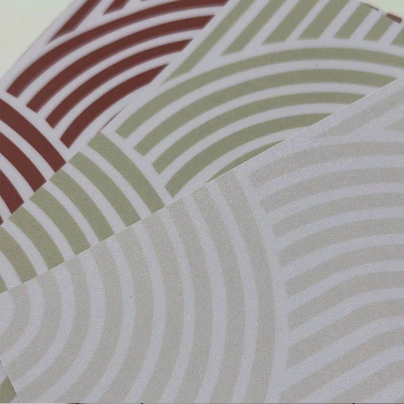 ArtTiles – 10-teiliges abstraktes mattes Fliesenaufkleber-Set