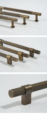 VintageBrass Europäische Messinggriffe – Elegante Bronzegriffe für Schränke, Schubladen und Möbel