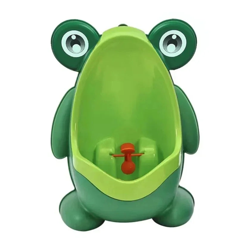 Frosch-Urinal für Kleinkinder – Toilettentraining für Jungen von 1 bis 3 Jahren | Mit Zielvorrichtung und Saugnäpfen