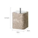 ImperialMarble Kaiserlicht – Luxus Badset aus echtem Naturmarmor (7-teilig)