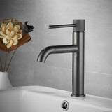 Schwarzer Waschtischhahn | Messing | Einhandbedienung - Modern & Elegant