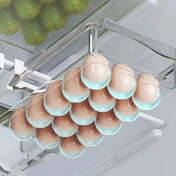 FridgeMaster – Transparente Küchenbox für Obst, Gemüse und Eier
