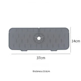DripShield – Silikon Wasseraufnahme-Küchenmatte für Wasserhahn & Spülbecken