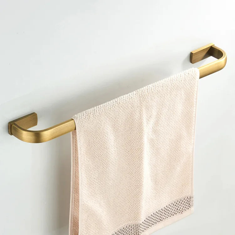VintageLux Antik Messing Badzubehör Set
