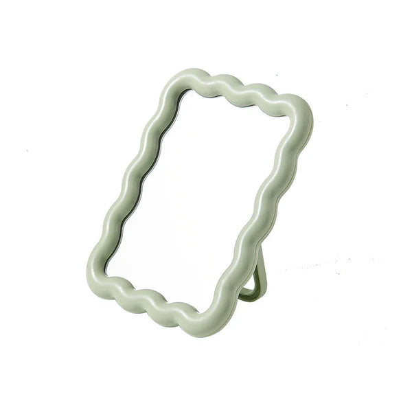 CremaWave Geriffelte Tisch- & Handspiegel