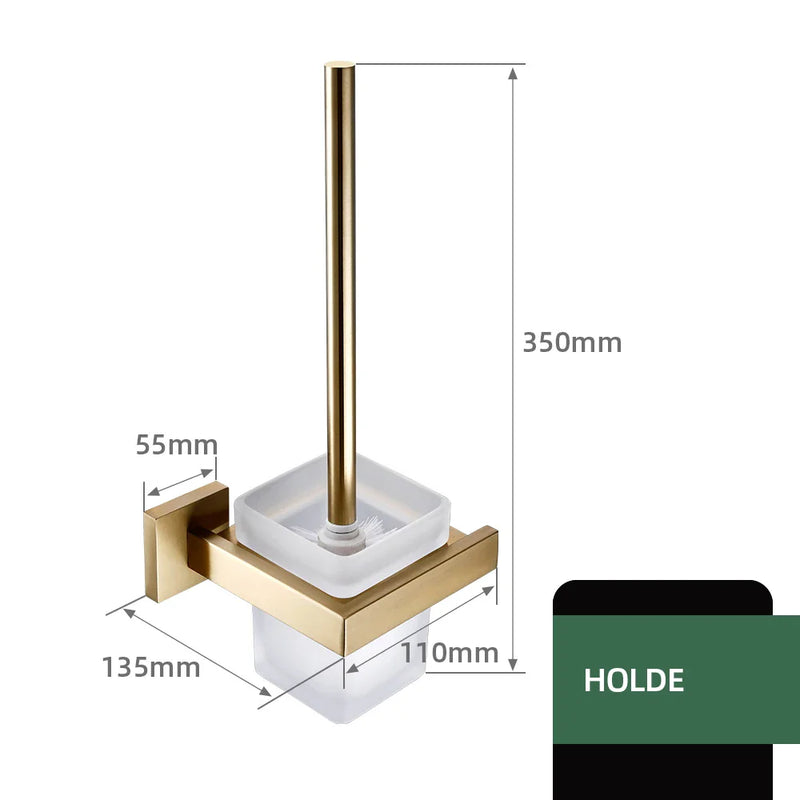 Badezimmer-Hardware-Set | Edelstahl – Gebürstetes Finish