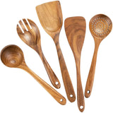 EcoWood – Luxuriöses Kochgeschirr-Set aus Holz mit Aufbewahrungseimer