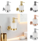 RoséEleganz Badaccessoires Set – Gebürstetes Roségold Edelstahl | Wandmontage Badezimmer Set | Stilvolle Badezimmer Ausstattung