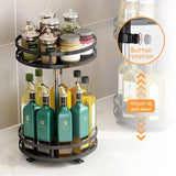 SpiceTurn Pro – 360° Drehbarer Gewürzregal-Organizer für die Küche