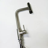 Ausziehbarer Küchenhahn SteelFlex Gun Grey