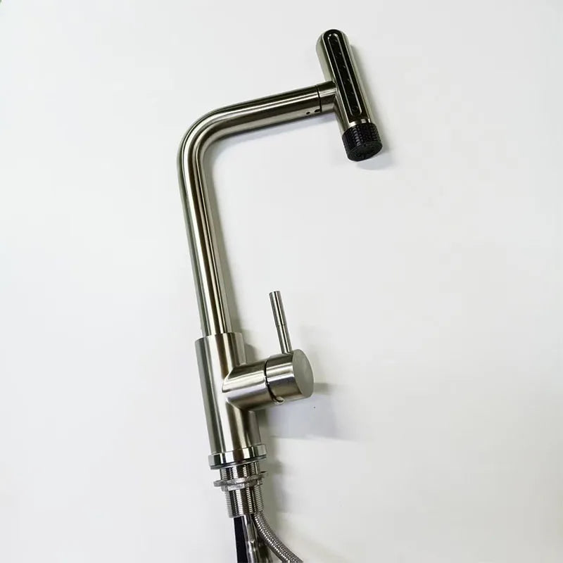 Ausziehbarer Küchenhahn SteelFlex Gun Grey