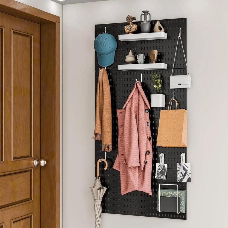 Stecktafel-Kombinationsset – Wand-Organizer | 55,9 x 55,9 cm | Verstellbar & DIY | Zubehör inklusive