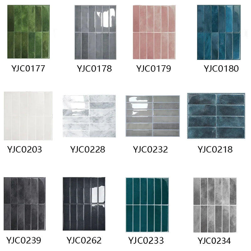 TileLux – Selbstklebende Wandfliesen Sticker (5/10/20 Stück)
