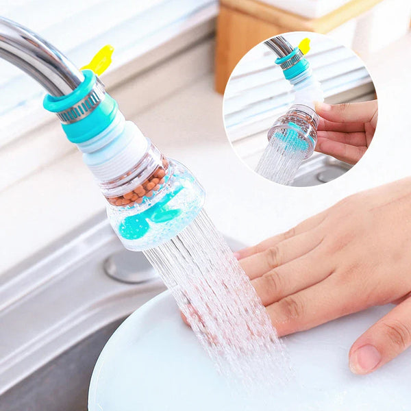 EcoStream 360 – Universeller Wasserhahn-Bubbler mit 360° Drehung & Wassersparfunktion