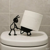 TierCharme Toilettenpapierhalter – Wandhalter Kunststoff | Niedliches Tierdesign | Praktische Badorganisation
