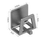 GripSteel – Edelstahl Schwammhalter & Selbstklebender Wandorganizer