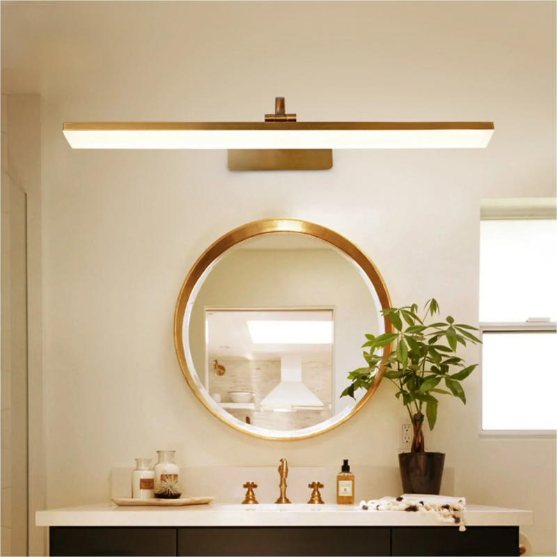 Lumi Bronze LED Spiegel Wandleuchte