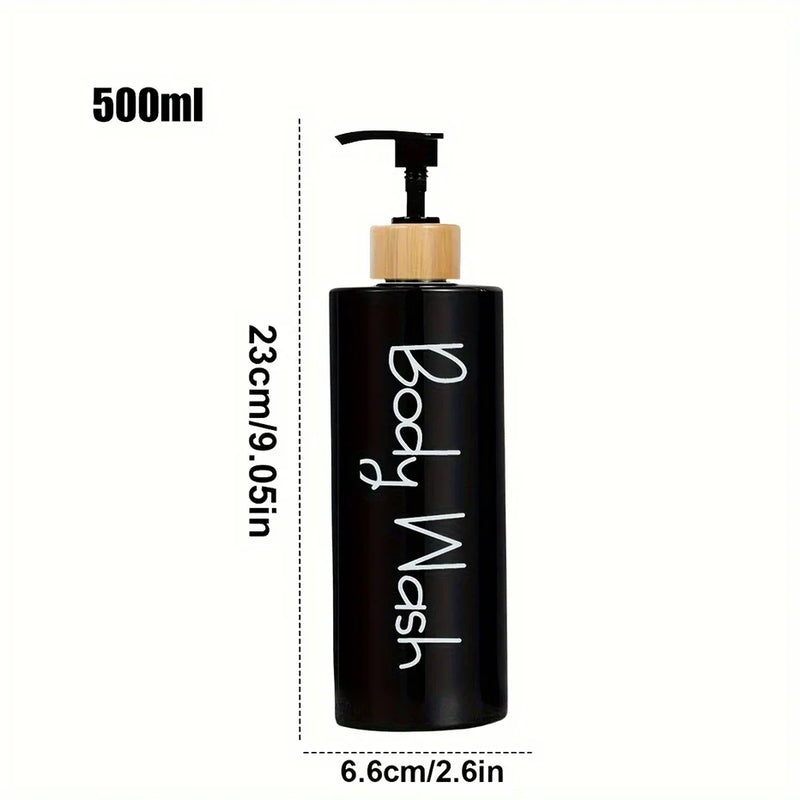 EcoStyle 3-teiliges nachfüllbares Seifenspender-Set - 500 ml