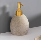 NordicResin Luxus Badezimmer Set – Lotionflasche, Seifenschale, Mundspülbecher & Zahnbürstenhalter