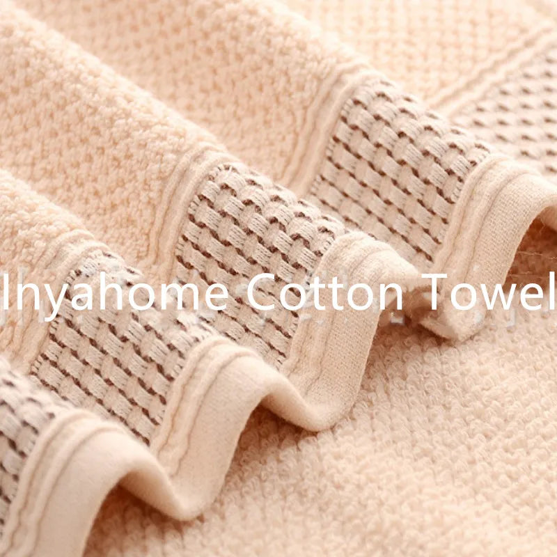 3-teiliges Luxus-Handtuchset | 100 % gekämmte Baumwolle | Jacquard-Stickerei