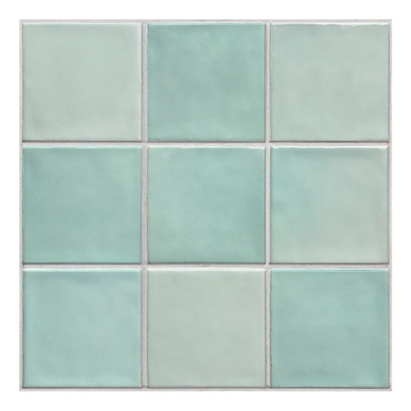 Selbstklebende 3D-PVC-Wandfliesen | Matt | Wasser- und hitzebeständig | 30 x 30 cm | 10 Blatt