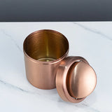 RoséDesk MiniBin Edelstahl Tisch-Mülleimer