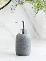 5-teiliges Badezimmer-Accessoire-Set | Beige & Grau