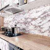 MarbleShield – Luxus Marmor-Selbstklebefolie für Küche & Möbel