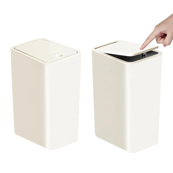 EcoPress 10L Mülleimer für Badezimmer