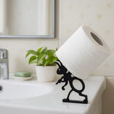TierCharme Toilettenpapierhalter – Wandhalter Kunststoff | Niedliches Tierdesign | Praktische Badorganisation
