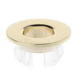 LuxDrain RingCover – Messing-Überlaufring für Waschbecken
