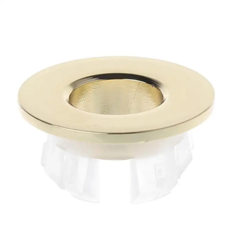 LuxDrain RingCover – Messing-Überlaufring für Waschbecken