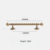 BronzaSphere Massivmessing Möbelknöpfe – Moderne & Antik-Bronzene Griffe für Schränke und Schubladen