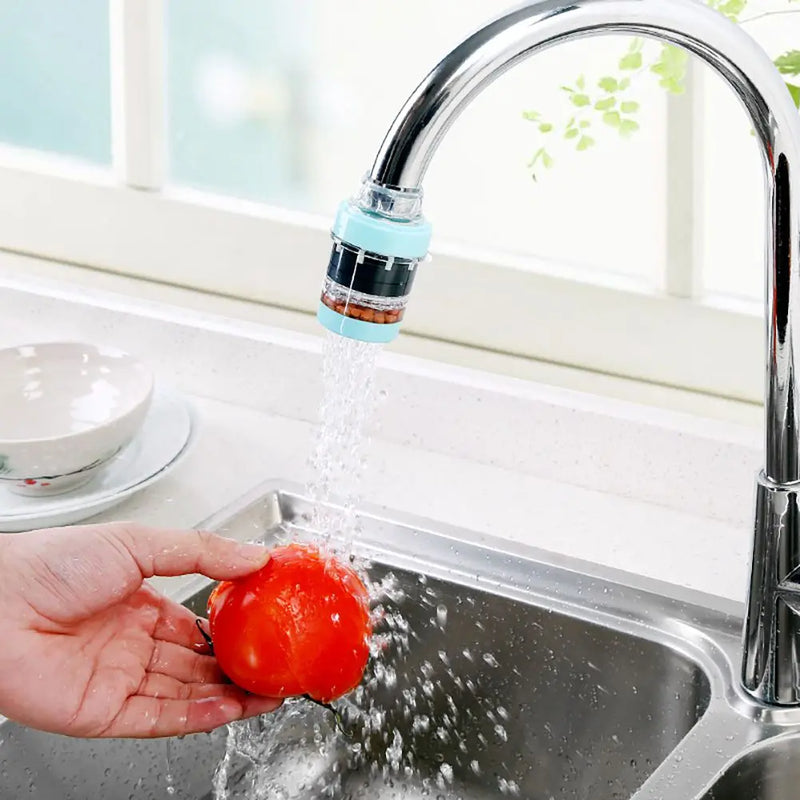 Wasserhahn Wasserfilter - ABS mit medizinischem Stein | Für Küche & Bad