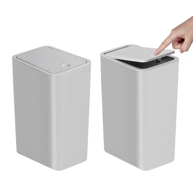 EcoPress 10L Mülleimer für Badezimmer