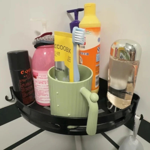 AQUAFIX Selbstklebender Dusch-Organizer – Stark haftend, bohrfrei & wasserdicht
