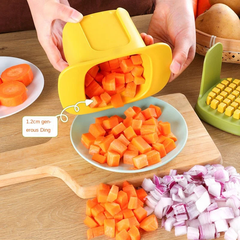 ChopMaster – Multifunktionaler Gemüseschneider & Pommes-Schneider mit Handdruckmechanismus
