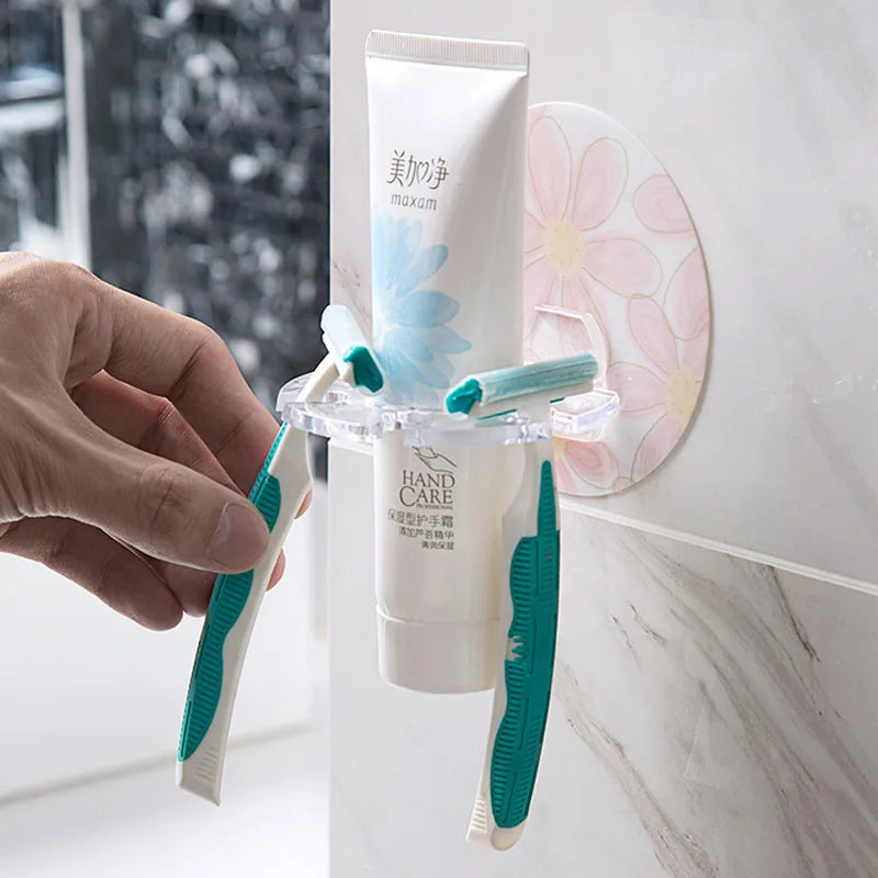 EasyStick Organizer – Selbstklebender Zahnbürstenhalter & Aufbewahrungsregal