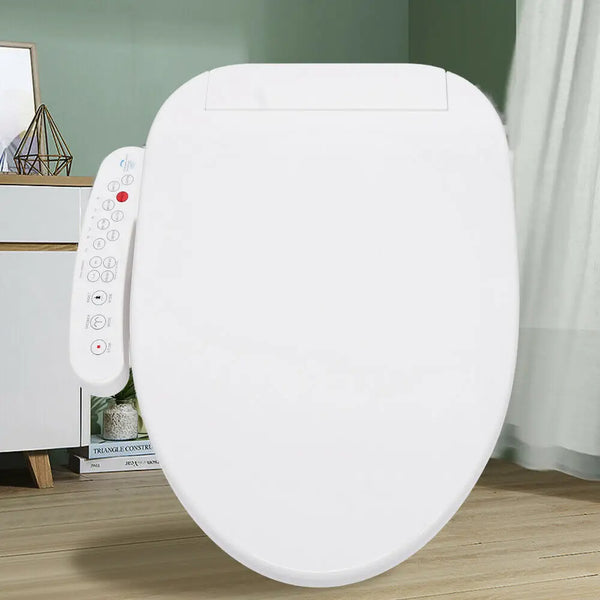 AquaLuxe SmartBidet – Automatisches Spülen und Trocknen mit beheiztem Sitz und selbstreinigenden Düsen