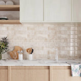 ABPP Beige Stone Subway Fliesenaufkleber