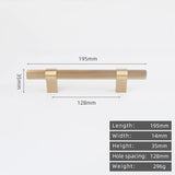 Lumarex LineaGold Möbelgriff 96 mm