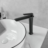 Luxus Waschtischarmatur Schwarz Roségold Weiß – Einhebelmischer | Warm- & Kaltwasser | Elegantes Bad Design