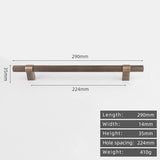 Lumarex LineaGold Möbelgriff 96 mm